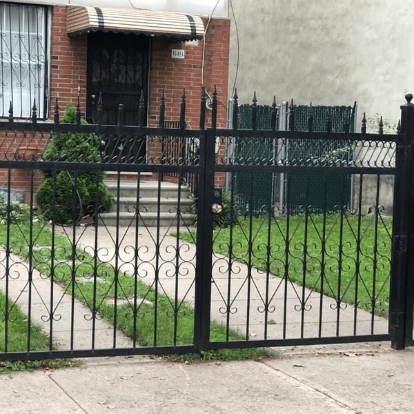 Ornamental Iron Gate & Fence