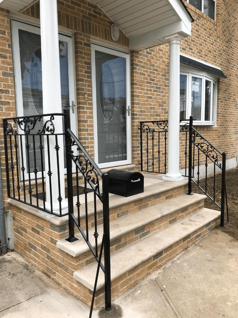 Exterior Metal Staircase