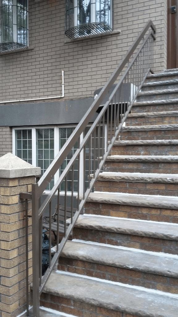 Modern Steel Handrail
