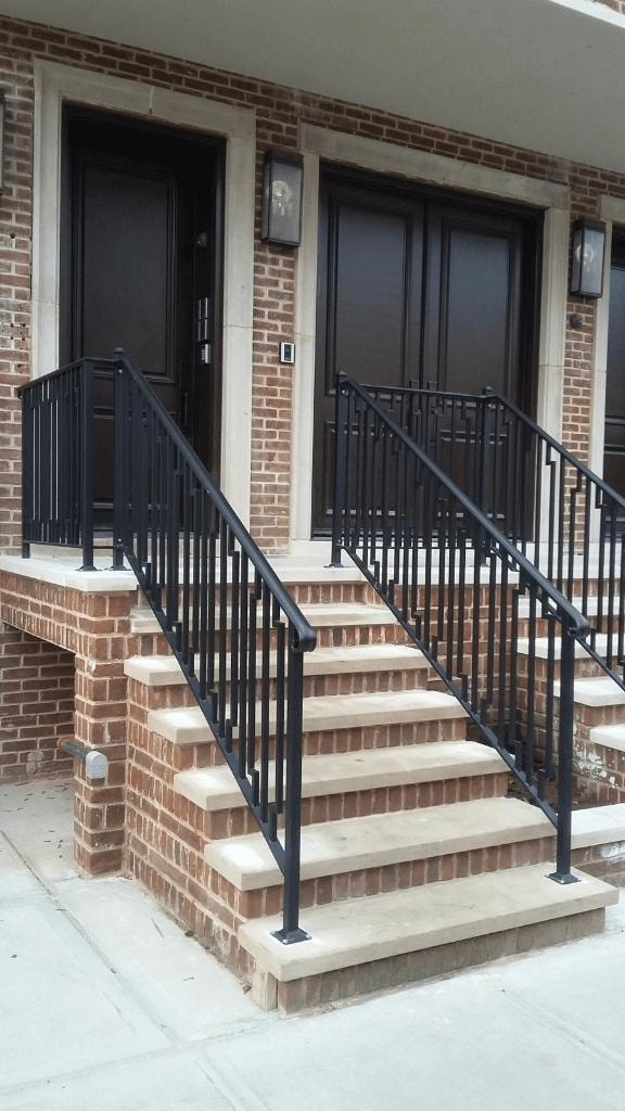 Exterior Entry Railings