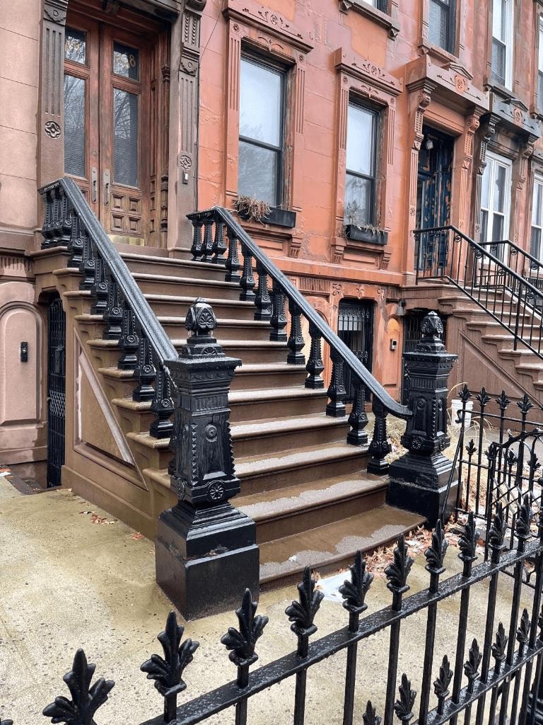 Historic Brownstone Ornamental Stoop