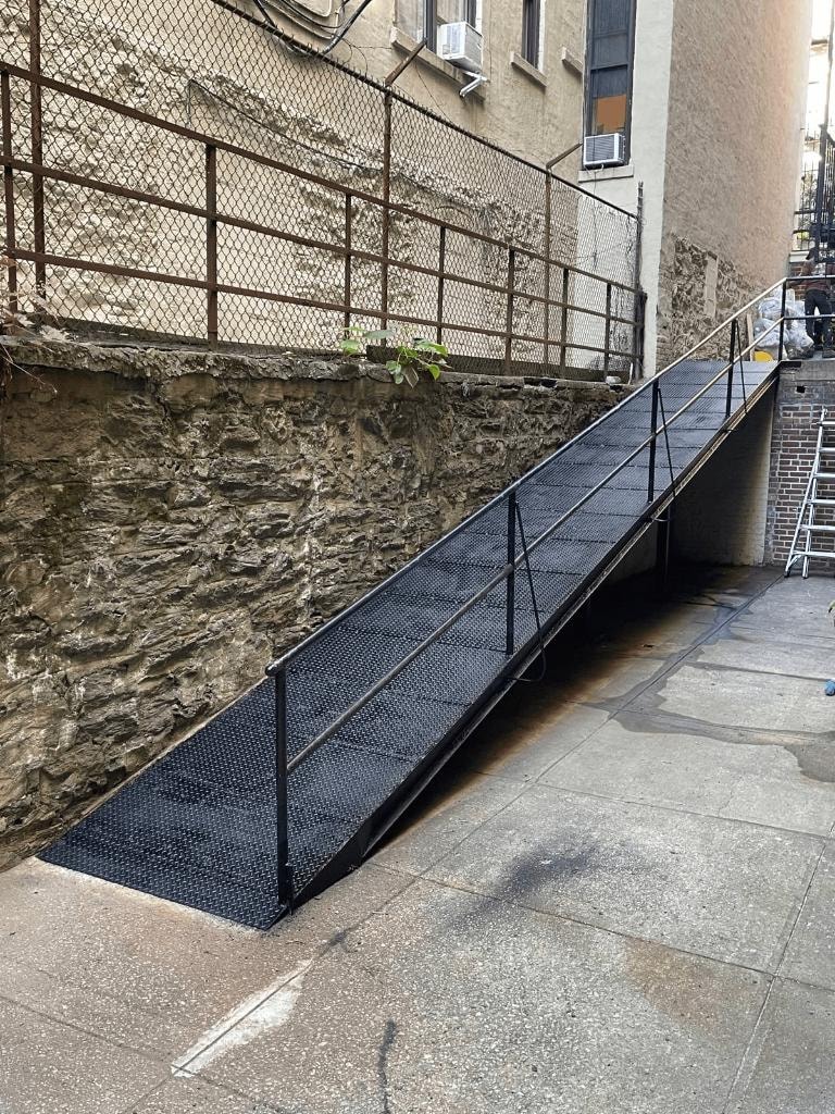 Metal Access Ramp